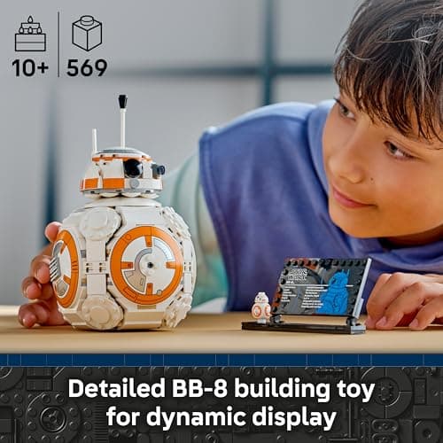 LEGO BB8 Star Wars 75452 Lego Star Wars The Astromech Droid BB-8 with Printed Tile - Image 3