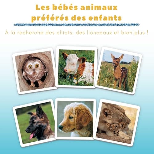 Ravensburger - Large Memory® Small Animals - Educational Memory Game - 64 Cards - Adults and Children from 3 Years - 20879 - French Version - Image 5