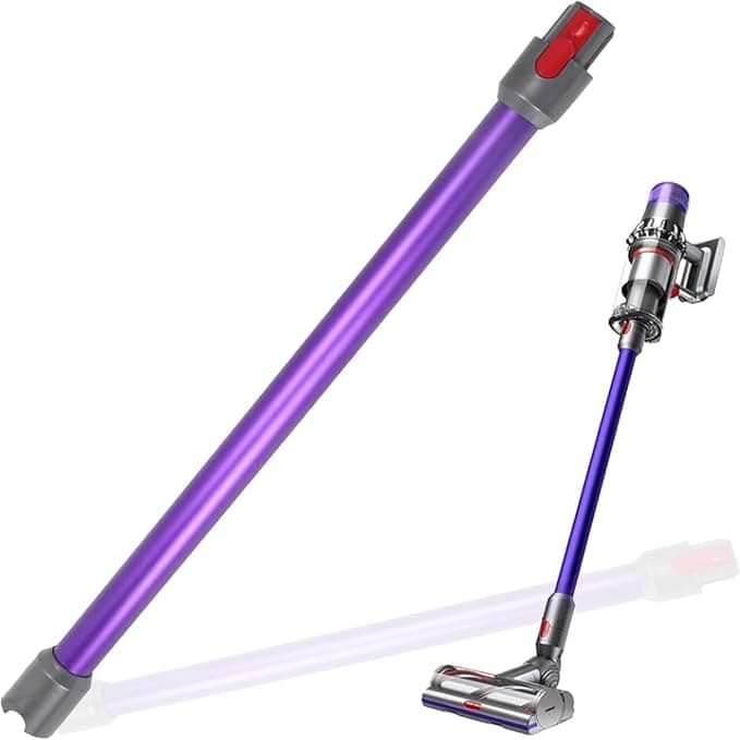 Telescopic Tube for Dyson V7 V8 V10 V11 V15, Telescopic Quick Release Handle for Dyson Vacuum Cleaner Extension Tube Accessory 72 cm - Purple - Image 1