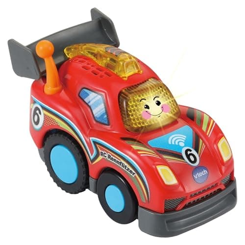 VTech Baby Toot Toot RC Racing Drivers - Remote Control Car with Light Keys and Actions, Music, Phrases and Exciting Sounds - for 1-5 Years Old Kids - Image 3