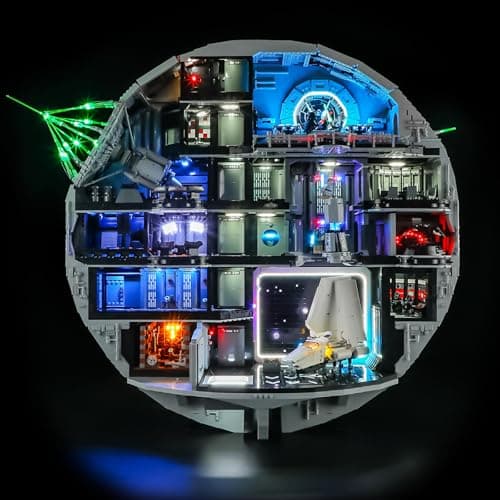 BRIKSMAX LED Lighting for Lego Star Wars Death Star 75419 - Light Kit Compatible for Building Blocks - Without Lego Kit - High Quality Decorative Light for Model Making for - Image 2