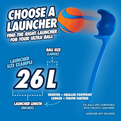 Chuckit Golf Ultra Ball Toy for Adult Dogs, Size L 1pc - Image 7