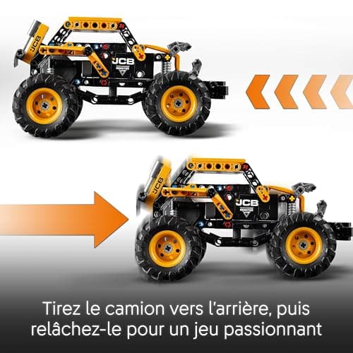 LEGO Technic Monster Jam DIGatron à rétrofriction - Maquette de Camion pour garçon et Fille dès 7 Ans - Jeu créatif pour passionnés de Voitures - Idée Cadeau pour Amateurs de mécanique 42199 - Image 5