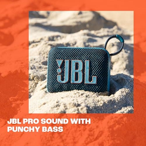 JBL GO 4, Enceinte Bluetooth ultra-portable, son JBL Pro, basses percutantes, 7 heures d'autonomie, fonction Playtime Boost, résistante à l'eau et à la poussière IP67, rose - Image 4