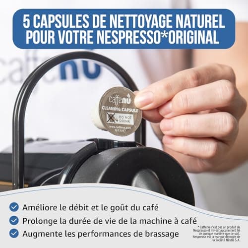 Caffenu | Nespresso Eco Cleaning Capsules | For Tasty Coffee | Coffee Cleaning Capsules | Combine with Nespresso Descaler Kit | Complete Your Barista Kit - Image 4