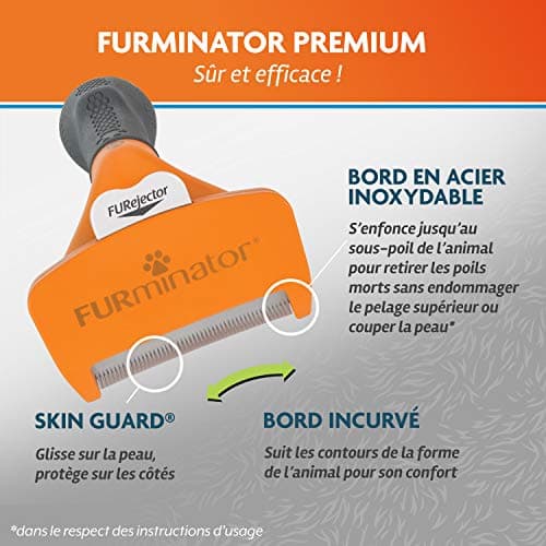 FURminator Undercoat DeShedding Tool for Dogs M Short Hair - Image 4