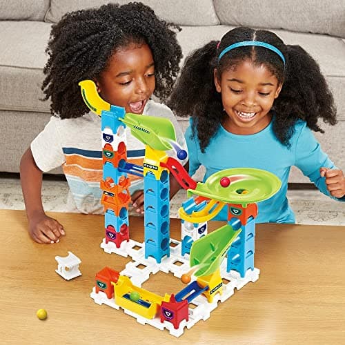 VTech - Marble Rush, Beginner Ball Circuit Set S200, Construction Set, 47 Pieces, 5 Balls, Gift for Children from 4 Years - Image 6