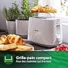 Philips Daily Collection Toaster – 2 Wide Slots, 8 Levels of Browning, Built-in Baked Warmer, Defrost and Auto Shut-Off (HD2581/00) - Image 4