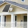 Solar Panel Power Supply for Google Nest, Eufy Doorbell 2K, IP66 Waterproof Solar Panel with 5V 10W Cable, for Ring Video Doorbell 2, 3, 3+, 4 Plus - Image 4
