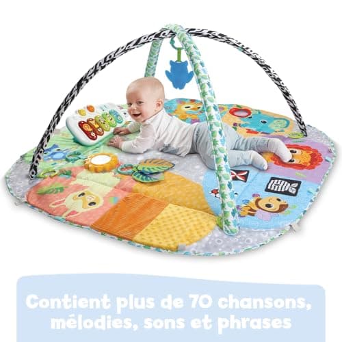VTech - Maxi 7-in-1 Sensory Play Mat, Ball Pool, Activity and Development Toy, Luminous Xylophone, Rattles, Newborn Gift - Image 7