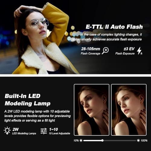 Godox V100-S V100 S Round Head Camera Flash Camera Flash 2.4G Wireless TTL Speedlight Strobe 100Ws HSS 1/8000s with Li-ION for Sony Cameras - Image 5