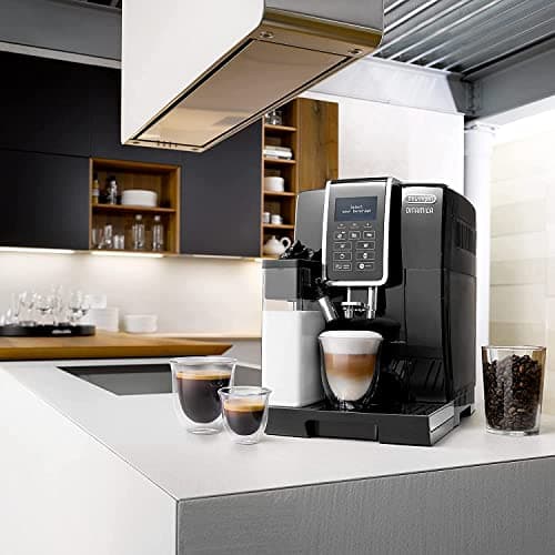 De'Longhi Dinamica ECAM350.55.B Cappuccino and Espresso Coffee Machine, 1.8L, Black - Image 5