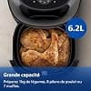 Philips Airfryer Series 3000 - Air Fryer 6.2L, 16-in-1, Cooking Window, RapidAir Technology, Up to 90% Less Fat, HomeID Application, Black (NA330/00) - Image 6