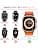 Diruite 2 Pieces Case for Apple Watch Ultra 3/2/1 49mm Protective Hard PC Material Ultra Thin Tempered Glass Screen Case, Black, 49mm - Image 3