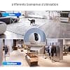 EZVIZ C60p 2K Dual Lens WiFi Indoor Surveillance Camera, 360° Indoor Camera with Human Detection and Auto Tracking, Two-Way Audio with Touch Button, Alexa and Google - Image 4
