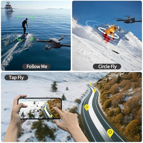 4K Professional Adult Beginners,Follow Me Drone Long Range Auto Return,Circle Fly Optical Flow Positioning,Automatic Hovering Flight,Under 249g - Image 7