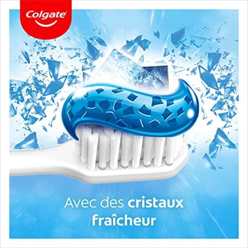 COLGATE - Max Fresh - Fresh Crystals Toothpaste Fresh Mint - Freshness 10x Longer - Pack of 6 x 75ml Tubes - Image 6