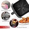 6QT Air Fry Pan for Instant Pot Vortex Plus 6QT XL Air Fryer Updated Grid Tray Insert Grid Grid for 6QT Instant Fryers, Switches to - Image 5