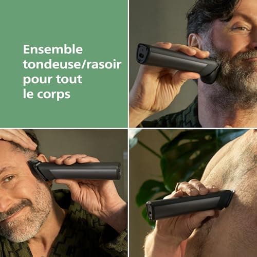 Philips Multigroom 9000 Series All-in-One Trimmer 23 Accessories + OneBlade Razor for Men - Beard Hair & Body Trimmer Set, 27 Cutting Heights (0.2-20mm), MG9561/30 - Image 5