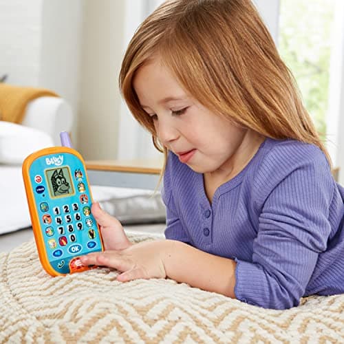 VTech - Bluey, Educational Smartphone, Children's Mobile Phone with Backlit Screen, 4 Games, Interactive Toy, Gift for Children from 3 to 7 Years - Image 7