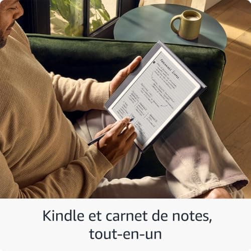 Kindle Scribe (2024 Release) 64 GB + Amazon Dark Emerald Premium Leather Cover + Amazon Powerfast 9W Power Adapter - Image 5