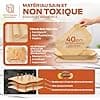 PORTENTUM Air Fryer Baking Paper - 100 pieces Food-Grade BPA Free, 22 x 14 cm Rectangular, Compatible Double Fryers Type Ninja Foodi Dual Zone - Image 6