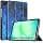 TiMOVO Case Compatible with Samsung Galaxy Tab A11/A9 8.7 Inch (2025/2023), Slim Lightweight Protective Case with Hard PC Back Cover, Blue Star - Image 2