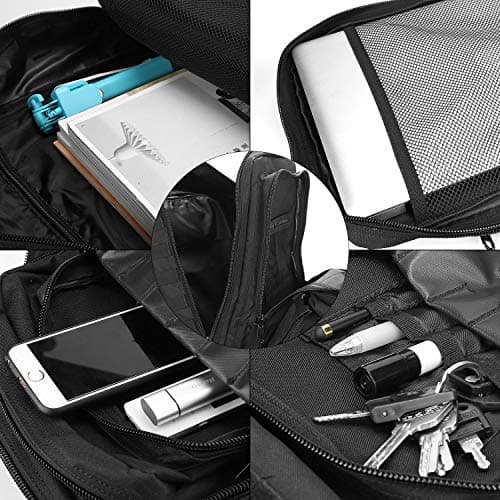 ProCase Sac à Dos Militaire de Grand Volume, Sac Tactique Voyage Multifonction, Sac Crossfit Randonnée pour Trekking/Randonnée/Camping/Voyage/École/Pêche/Alpinisme - Image 8
