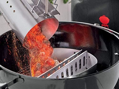 GFTIME Charcoal Baskets Char-Basket for Weber 7403 Charcoal Barbecues 47.6 and 67 cm, Charcoal Basket for Direct and Indirect Heat, 2 Pack - Image 5