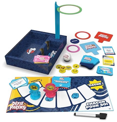 Spin Master Games - Défie Tes Parents 2025 - Jeu De Société Où Parents Et Enfants S’affrontent - Jeu De Plateau pour La Famille avec Questions Et Défis Amusants - Jouet Enfant 6 Ans Et + - Image 6
