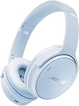 Bose QuietComfort Headphones, Casque sans Fil immersif à réduction de Bruit, Casque Supra-aural Bluetooth avec Micro intégré d’Une autonomie allant Jusqu’à 24 Heures, Bleu givré - Édition limitée