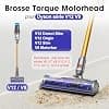 Brush Head for Dyson V12 Detect Slim/V12 Origin Electric Brush for V12 Motorised Motorhead Turbine Brush Replacement Spare Parts Cleaning Carpet and Hard Floors - Image 3
