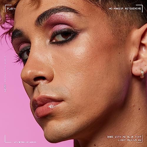 NYX Professional Makeup Bare With Me Blur Blurred Foundation Medium Coverage, Natural Matte Finish, Niacinamide, Matcha & Glycerin, Hydration Up To 12H, Shade : Warm Honey (15) (Pack of 2) - Image 8