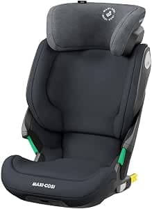 Maxi-Cosi Kore i-Size, Child Car Booster Seat, 3.5 - 12 years, 100 - 150 cm, ISOFIX Car Seat, Adjustable Height/Width, Side Protection System Plus, Quick Buckle, Authentic Graphite