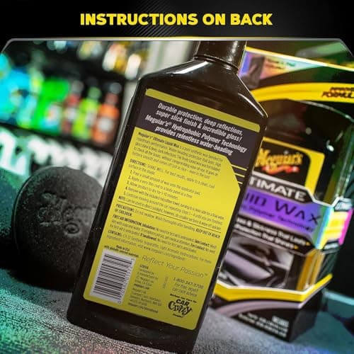 Meguiar's G210516EU Ultimate Liquid Wax 473ml Easy to Apply, Superior Protection and Shine for Cars - Image 7