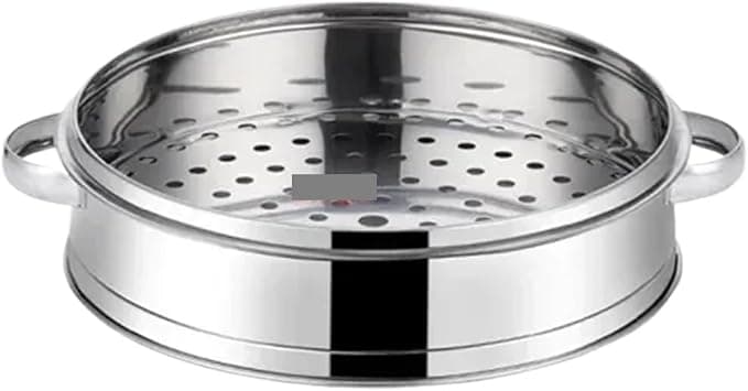 Stainless Steel Steamer Basket for Fish, Steamed Bread Basket, Kitchen Utensils, Multi-Layer Insert with Stand, Instant Pot Steamer Basket (16.5 cm 1 Layer) - Image 1