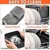 Air Fryer Mould, 3 Pcs Flat Air Fryer Accessory for Ninja Air Fryer 10.4L AF500EU, Reusable Silicone Air Fryer Mould for Ninja Air Fryer 10.4L (3 pcs) - Image 6