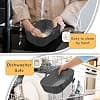 HONYAO Air Fryer Accessory for Ninja Foodi Dual Zone, 2 Pieces Silicone Air Fryer Mould Compatible with Ninja AF300EU, AF400EU, AF451EU and Other Dual Zone Air Fryer 7.6-10L - Image 7