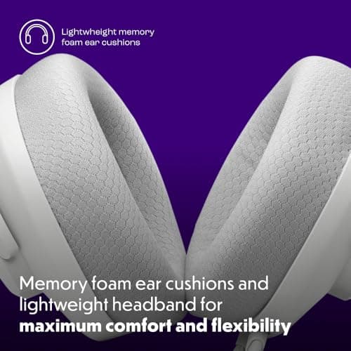 JBL Quantum 100M2 Wired Over-Ear Gaming Headset with Detachable Microphone, JBL QuantumSOUND Signature Sound, 3.5mm Jack Cable, Compatible with Many Platforms, Mute Function, White - Image 5
