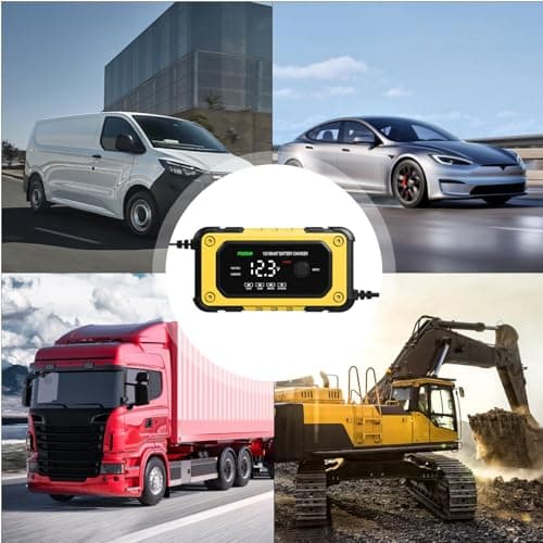 Portable Battery Jump Starter - Portable Battery Booster with LCD Display - Powerful 12V Equipment for Automobiles Trucks and Road Emergency - Image 5