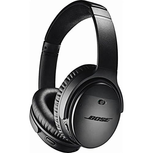 Supra-Aural Bose QuietComfort 35 II Wireless Bluetooth Headphones with Built-in Microphone for Voice Control via Alexa, Black - Image 3