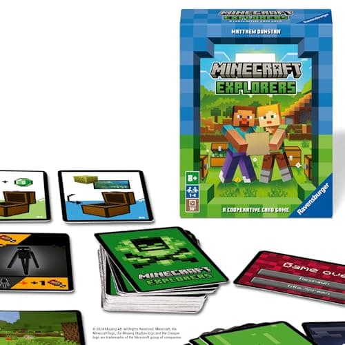 Ravensburger - Minecraft Explorers - Family Board Game - Cooperative Card Game - 1 to 4 Players from 8 Years - 21580 - French version. - Image 6