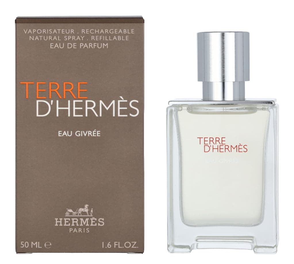 Terre DHermes Eau Givree by Hermes for Men – 1.6 oz EDP Spray (Refillable)