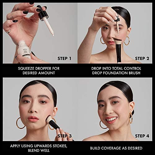 NYX PROFESSIONAL MAKEUP Total Control Pro Drop Coverable Skin Foundation Nutmeg - Image 7