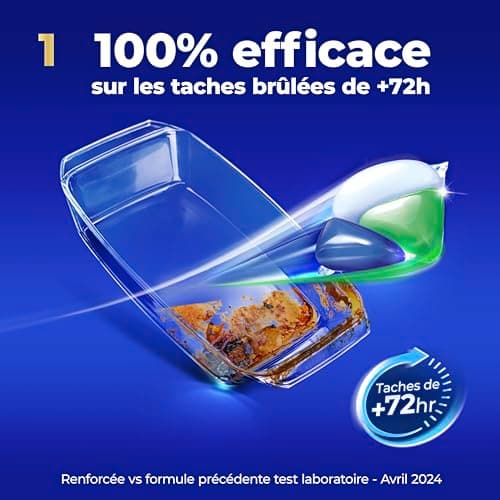 Sun - Pro Expert - Dishwasher Tablets - 4 in 1 Action - Regular - Removes 100% of Burned Stains by +72 Hours - Degrease in Depth - 56 Capsules - Image 5