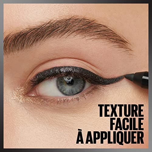 Maybelline New-York - Crayon Gel Yeux Effet Tatouage - Waterproof & Tenue 36h - Tattoo Liner - Teinte : Deep Onyx - Image 7