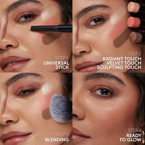 KIKO Milano Velvet Touch Creamy Stick Blush 01 | Fard À Joues En Stick : Texture Onctueuse Et Fini Lumineux - Image 8