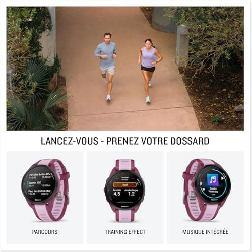 Garmin Forerunner 165, Music - Running GPS Watch with AMOLED Display - Black/Grey (Refurbished) - Image 5