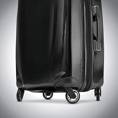 Samsonite Winfield 3 DLX Hard Case with Swivel Wheels, Black, Winfield 3 DLX Expandable Hard Case with Swivel Wheels - Image 5