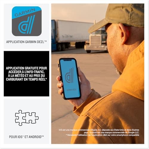 Garmin dēzl LGV720 - GPS for Trucks - Image 7